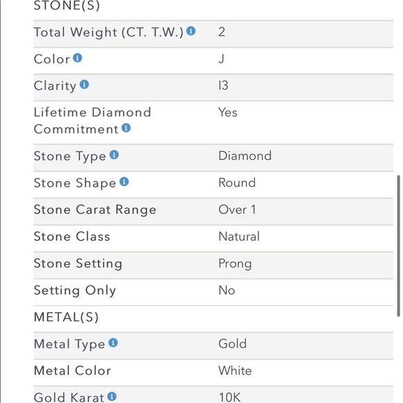 Kay Jewelers 2ct diamond ring - Picture 2 of 7